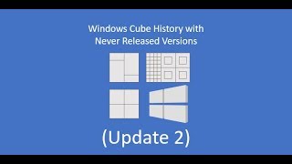 Windows Cube History with Never Released Versions (Update 2)