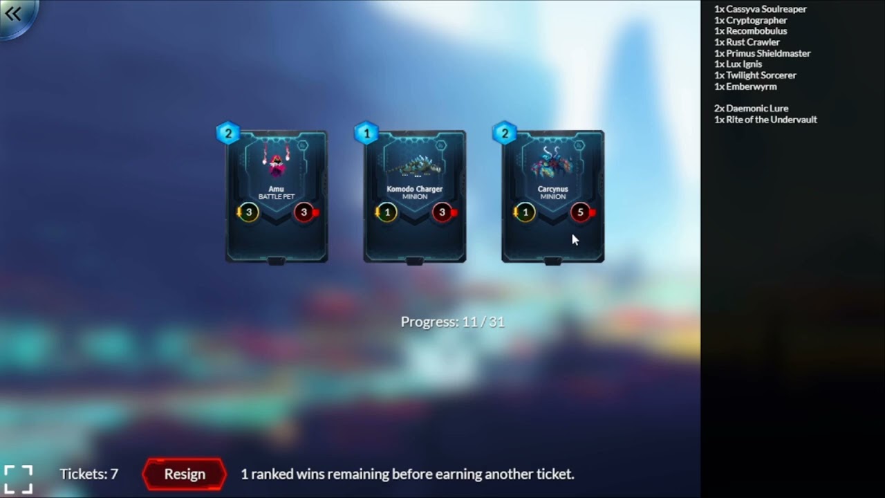 Duelyst GG - Cassyva Gauntlet - Part 1