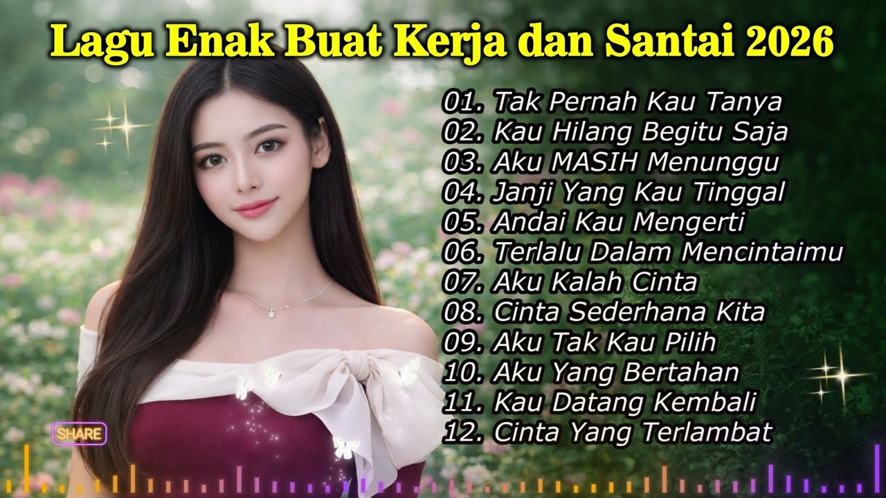 🎧 LAGU SLOW ROCK SEDIH TERDALAM UNTUK KERJA 2026 | LAGU GALAU