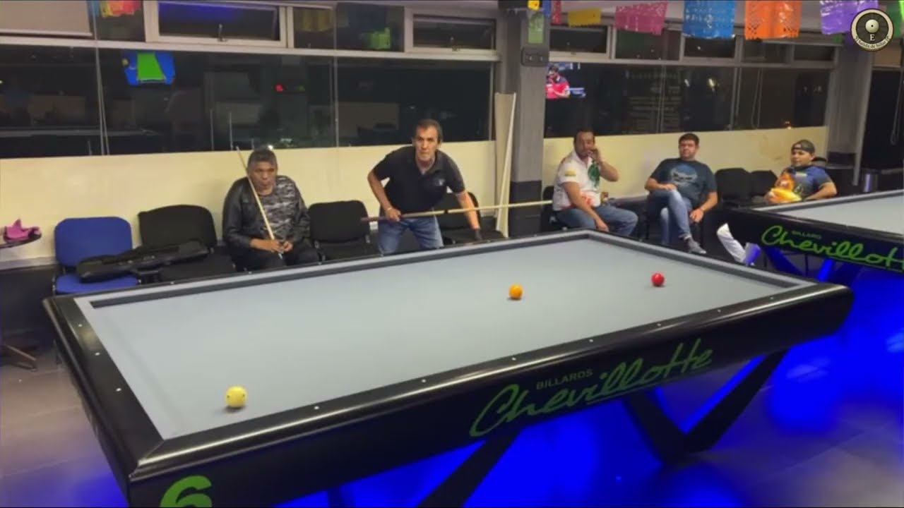 Javier Vera Solis 🆚 Andrés Moreno Cachas Club Billar La Carambola partida de compro✨