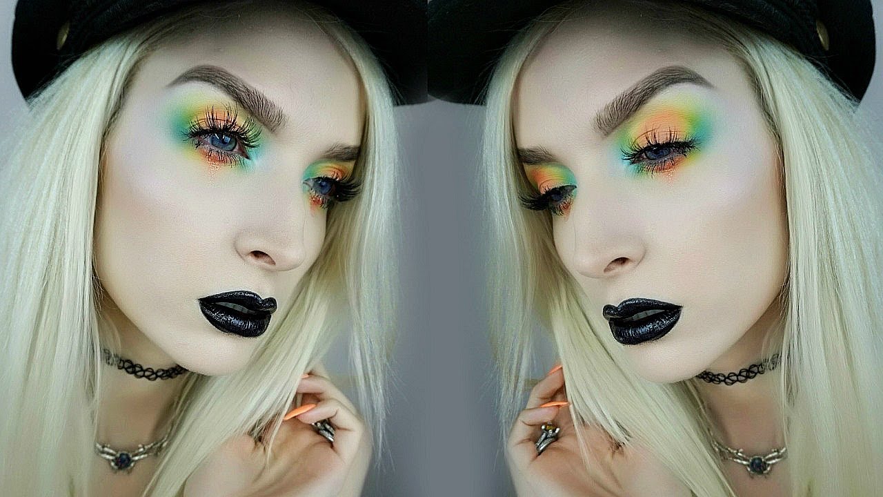Pastel Goth | Tie-Dye Eyeshadow Tutorial