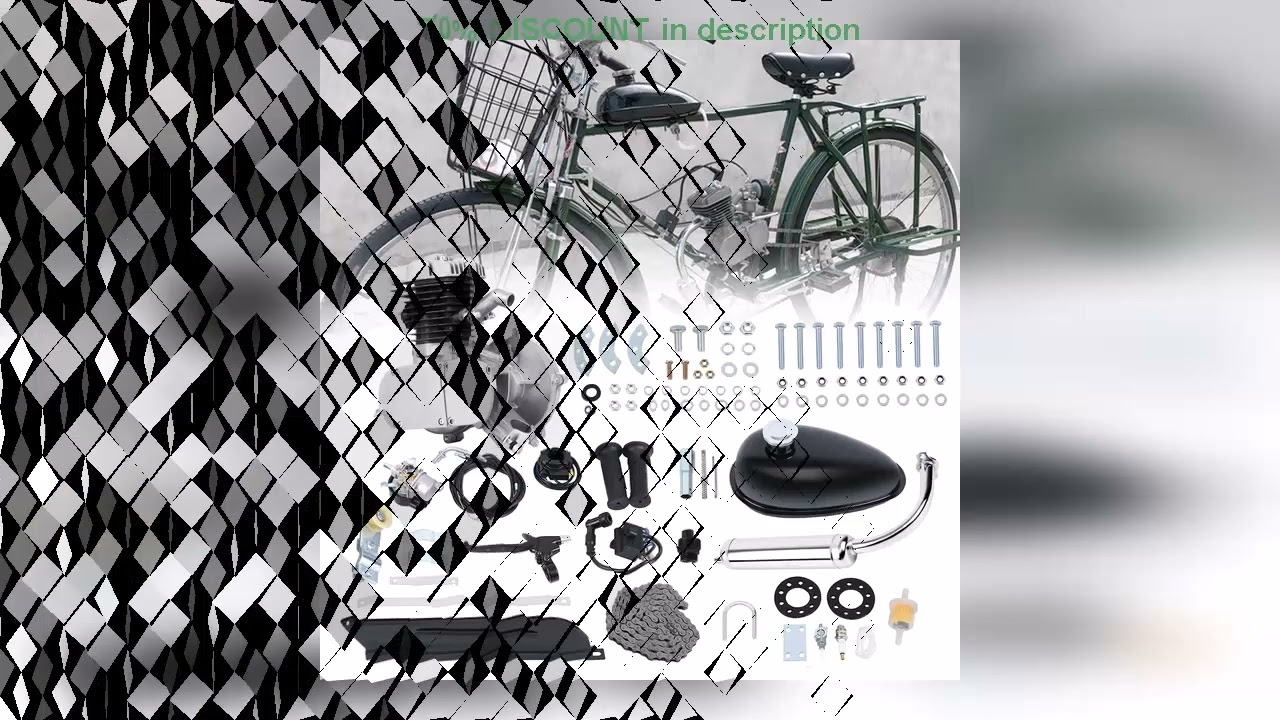 A must-have product! 2-Stroke Engine Kit 50cc/80cc/100cc/110cc For DIY Electric Motorized Bicycle
