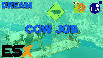 COW JOB [ESX] #YOWDREAM #FIVEM #LUA #FIVEMSCRIPT YOWDREAM