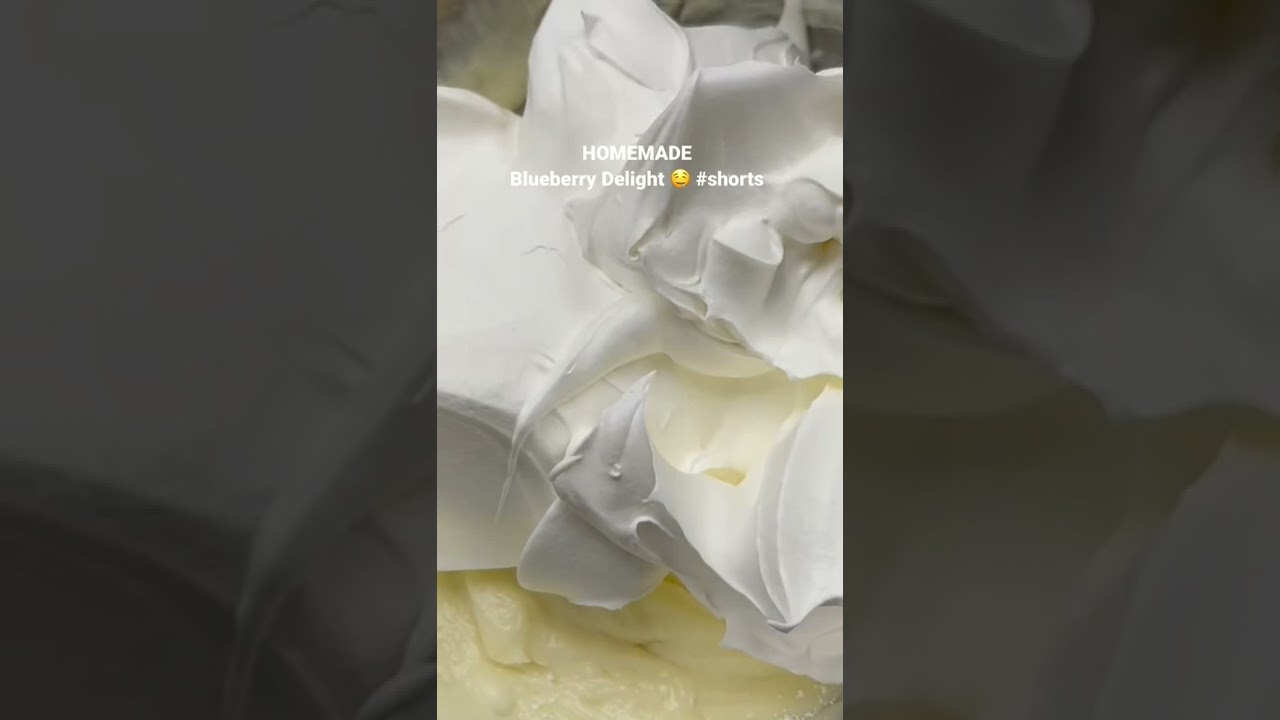 Amazing HOMEMADE Blueberry Delight Dessert 🤤 