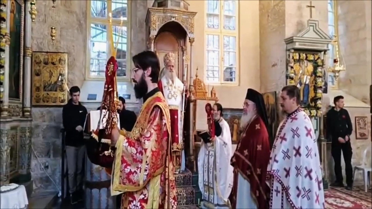 Η ΙΕΡΑ ΠΑΝΗΓΥΡΙΣ ΤΟΥ ΑΓΙΟΥ ΧΑΡΑΛΑΜΠΟΥΣ ΣΤΑ ΙΕΡΟΣΟΛΥΜΑ