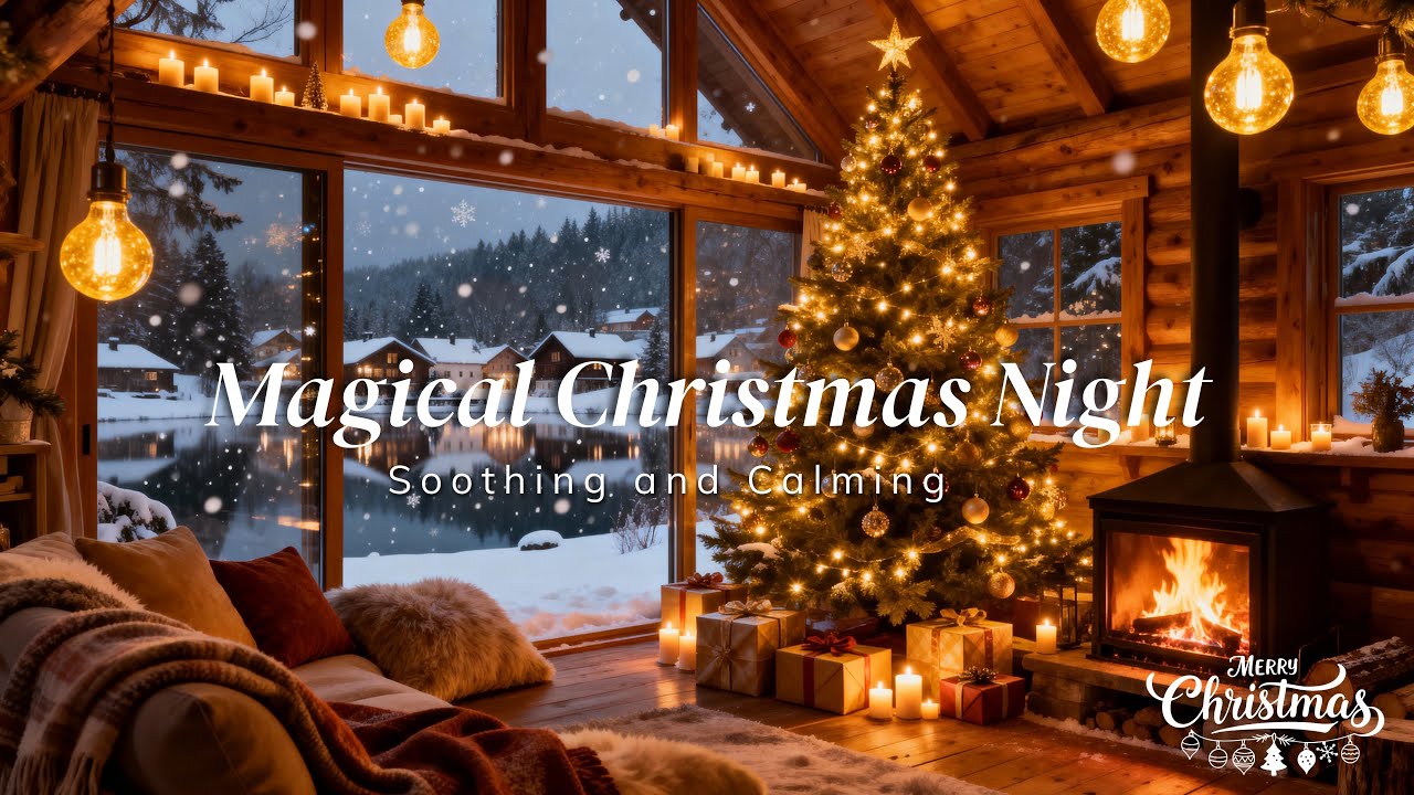 Magical Christmas Night | Soothing and Calming | Merry Christmas