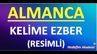 Almanca Keli̇me Ezber Resi̇mli̇ 1