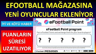 Efootball Mağazasina Yeni̇ Oyuncular Ekleni̇yor Ve Puanlarin Süresi̇ Uzatilacak Pes 2021 Mobile
