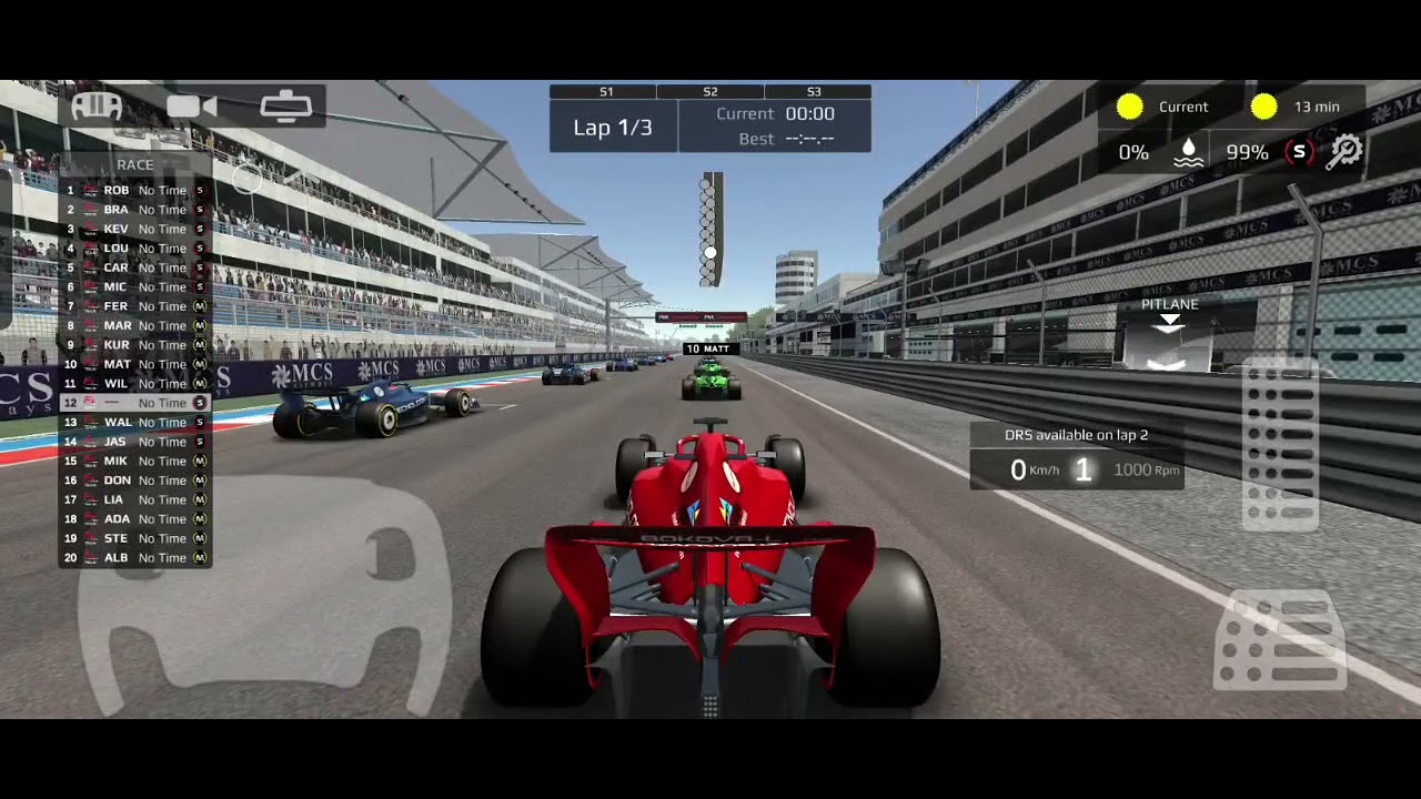 Trying a new FX Racer game 