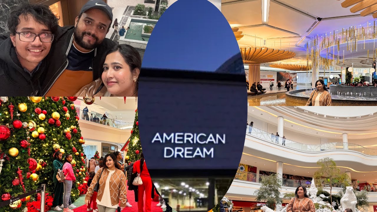 Part 1 : American dream mall at New Jersey 🏬🇺🇸 #nyc #usa #travel # ...