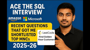 🔥 Leetcode SQL Question Rejects 90% of Candidates (Find Golden Hour Customers Solved✅️) #devvijay