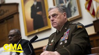Gen. Mark Miley recalls election concerns, reference to Hitler in new book l GMA