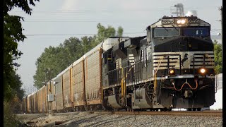 NS 9856 leads NS 289 south through Ossian