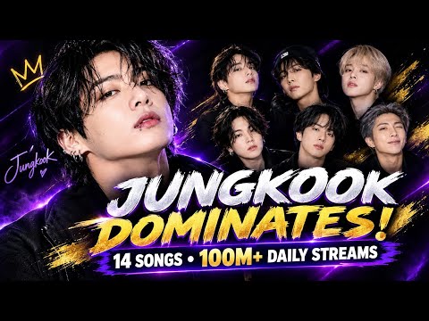 1 MIN AGO🔴 The Numbers Don't Lie: How Jungkook Dominated Spotify Solo Records