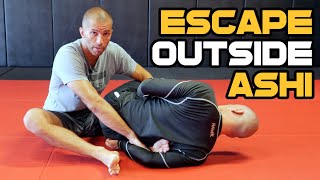Outside Ashi Garami Escape & Heel Hook Prevention