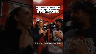 First Woman to MATCH Rampage Jackson’s 'INDIAN' ENERGY 😭💀