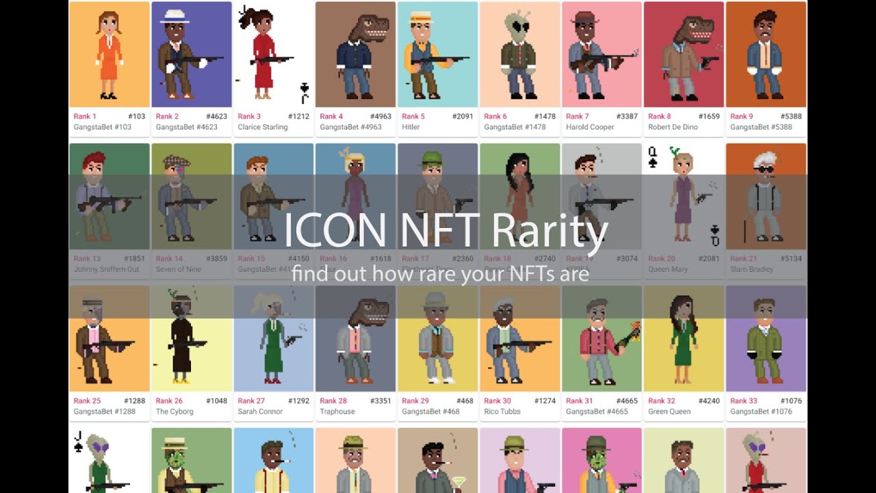 ICON NFT Rarity Demo