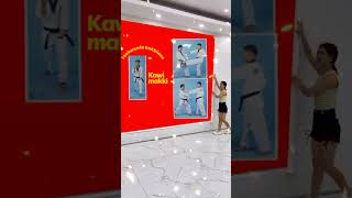 Taekwondo kukkiwon Application of taegeuk #taegeuk 7Jang kawi makki