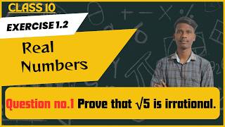 Prove that √5 is irrational.