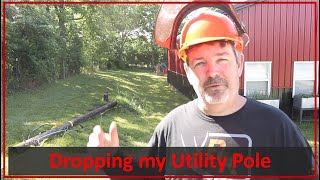 #124:   Dropping a Utility Pole with a Chainsaw & Jeep