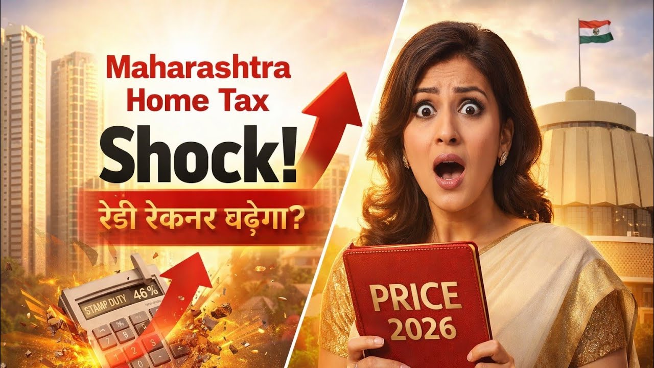 Maharashtra Home Tax Shock: Ready Reckoner Rates UP April? 