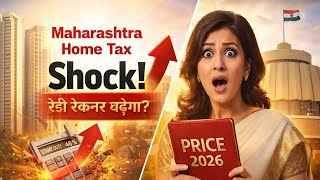 Maharashtra Home Tax Shock: Ready Reckoner Rates UP April #RealEstate
