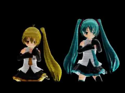 【MMD】らぶ式ちびミクさん達で「Perfume_Global」