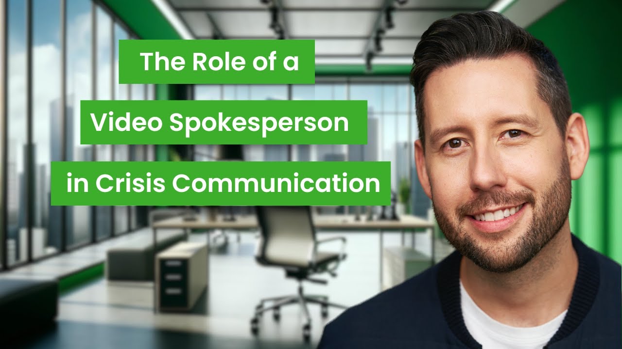 The Role of a Video Spokesperson in Crisis Communication
