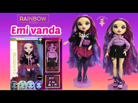 Rainbow High Emi Vanda Series 3 Unboxing and Reivew #Rainbowhighdoll