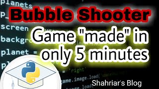 Bubble Shooter | Game | Pygame | Python | Shahriars' Blog screenshot 3
