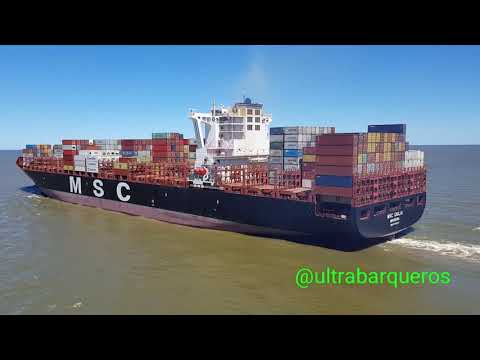 Thumbnail for Container Ships NORDAMELIA, MSC GIULIA & MSC HANNAH/ Bulk Carrier Ships BERGE HALLASAN & CMB CATRINE