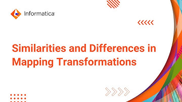 IICS for PowerCenter Developers: Similarities and Differences in Mapping Transformations