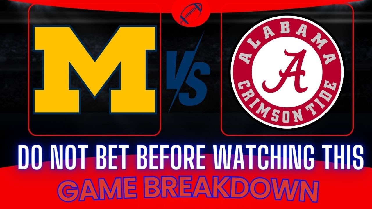 Alabama Crimson Tide vs Michigan Wolverines Prediction and Picks - Rose Bowl Predictions