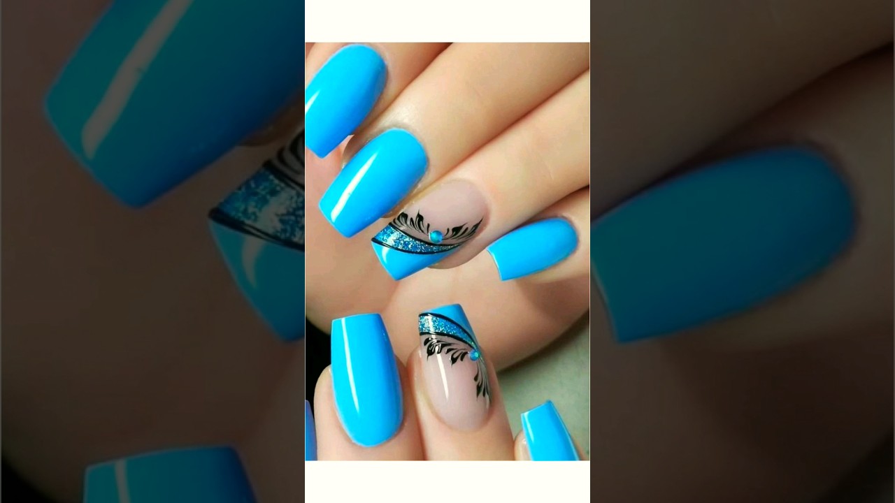 ⁣nail art/ nail paint design #shorts #short #fashion