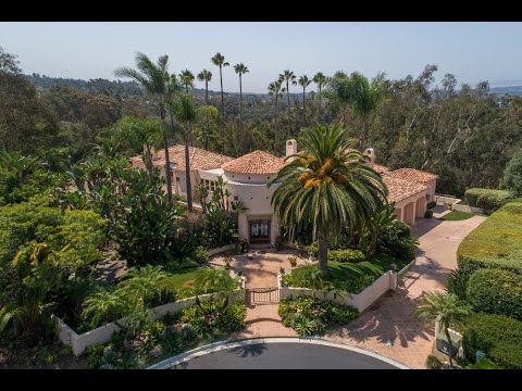 6295 Camino Del Pajaro, Rancho Santa Fe, CA home video tour