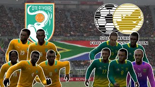 Download lagu Ivory Coast x South Africa | PES 2013 | Patch Cosa Nostra | PS2