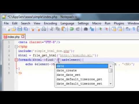 4. جلب اى وسم باستخدم id و class باستخدام simple html dom