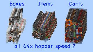 Famous Fast Item Sorting: Variable Stack Merging Systems (Minecraft Java) Profile