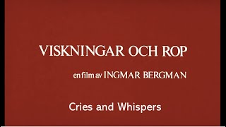 Cries and Whispers (1972) by Ingmar Bergman, Clip: Opening Titles...and clocks