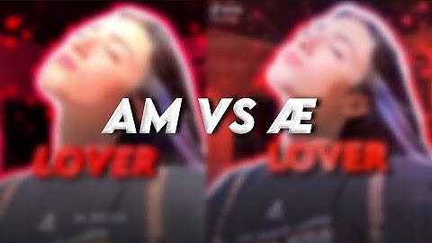 Æ vs AM // I recreate an After effects  edit on Alight Motion