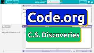 Code.org Lesson 5.1 Variables | Answer Tutorial | CS Discoveries 3b + AI Discoveries 4b