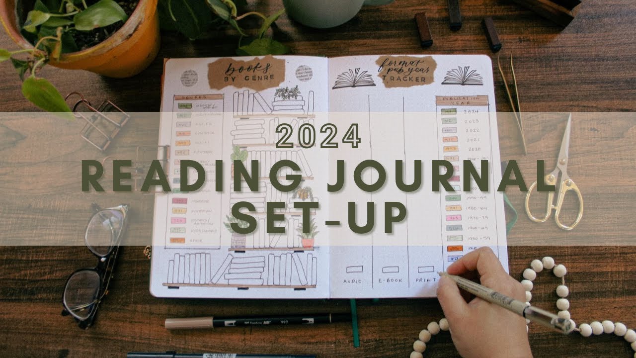 3 Essential Spreads for your 2024 Yearly Reading Journal Set-up