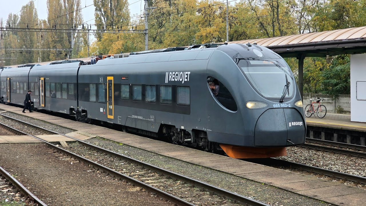 R23 Train Sirius 665.002 RegioJet R23 Kolín - Ústí nad Labem - YouTube