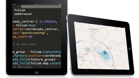 05. Python 3: Folium colocar un marcador, titulo al mapa y utilizar webbrowser