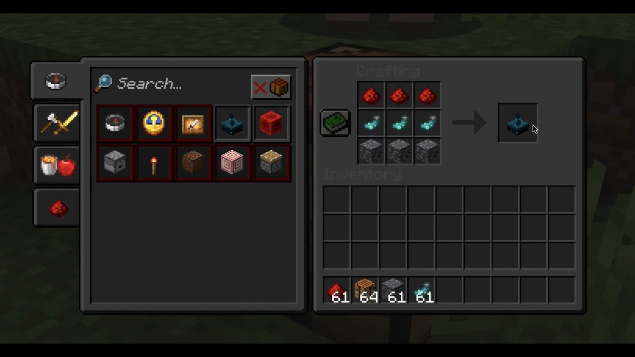 Minecraft data pack that lets you craft Sculk Sensors - YouTube