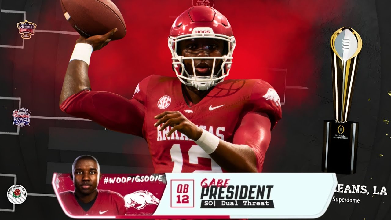 Hogs in the Hunt for the College Football Playoffs?! | CFB 26 Arkansas Dynasty