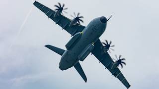 Luftwaffe Airbus A400M Atlas Aerobatics Display - AIRPOWER