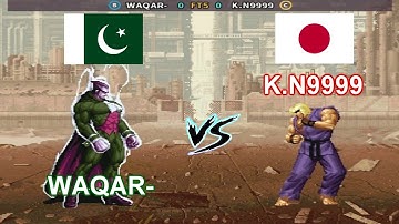 SNK vs. Capcom - SVC Chaos Super Plus - WAQAR- vs K.N9999 FT5