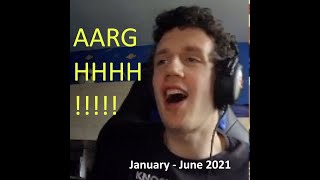 (Green Flashes Warning) TheJDSgames Twitch Highlights #2 - January 2021 to June 2021