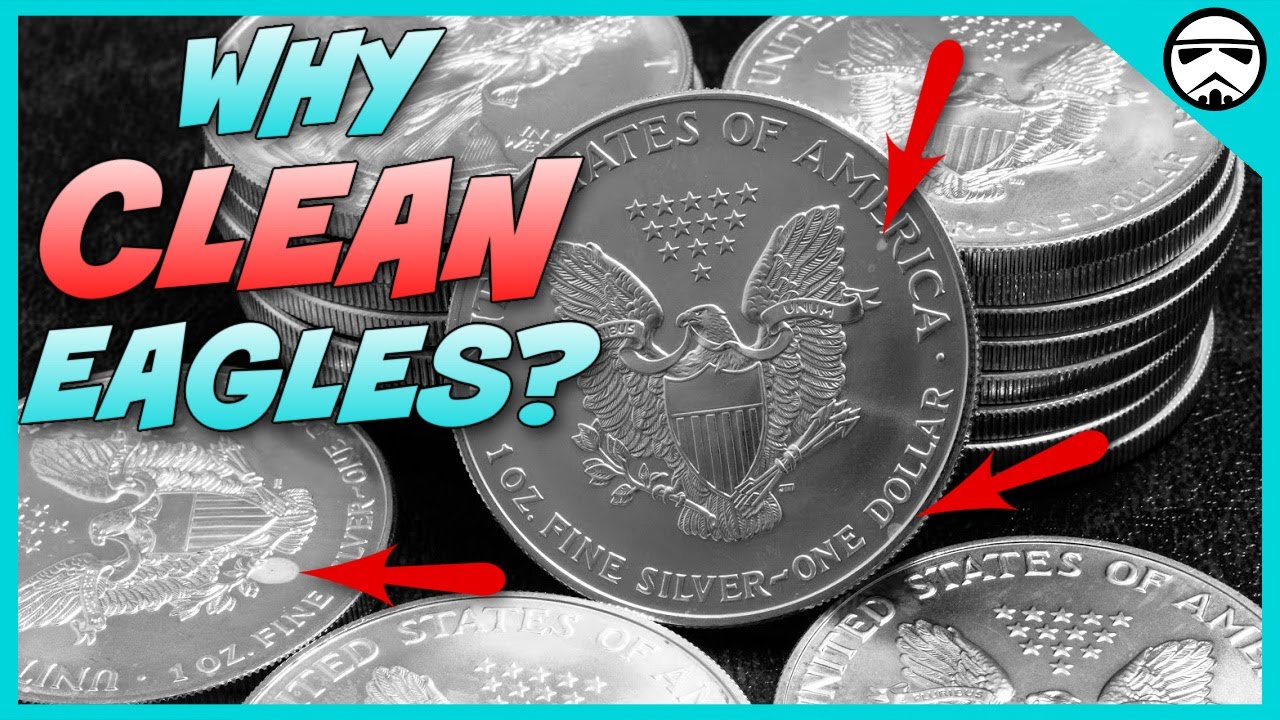 Cleaning Silver Eagle Coins DONT Do This With Your Coins! YouTube
